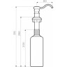 Дозатор OMOIKIRI OM-01-SI 4995009