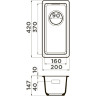 Мойка OMOIKIRI KATA 20-U-SA Artgranit/бежевый 4993419