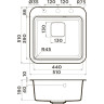 Мойка OMOIKIRI TASOGARE 51-SA Artgranit/бежевый 4993743