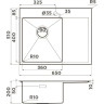 Мойка OMOIKIRI AKISAME 65-LG-L нерж.сталь/светлое золото 4973083