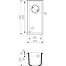 Мойка OMOIKIRI BOSEN 20-U-CH Tetogranit/шампань 4993246