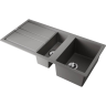 Мойка OMOIKIRI KITAGAWA 100-2-GR Artceramic/leningrad grey 4993804