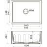 Мойка OMOIKIRI MIKURA 61-OL Natceramic/olive 4997070
