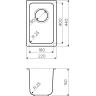 Мойка OMOIKIRI TADZAVA 22-U-IN нерж.сталь/нержавеющая сталь 4993734